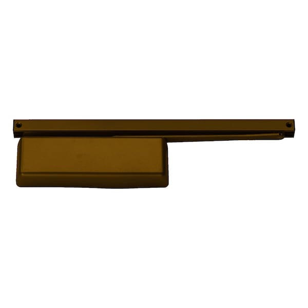 Grade 1 Hold Open Track Arm Surface Closer, Push or Pull Side Mounting, 110 Degree Swing, Adjustable